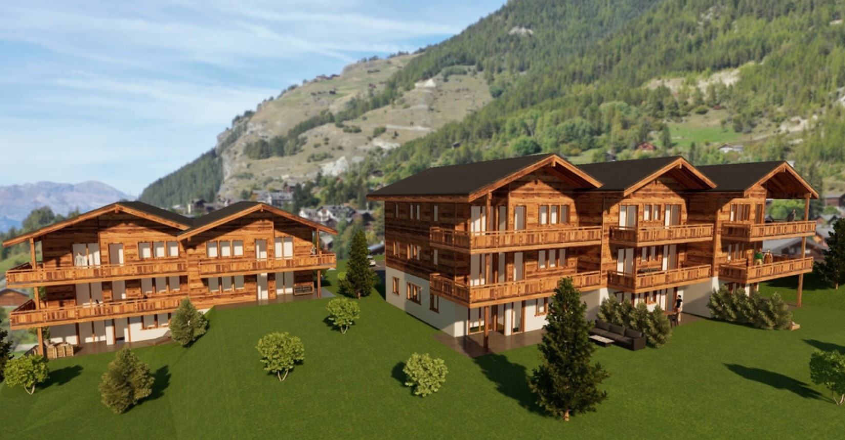 Appartements à vendre à Evolène Sevaliches